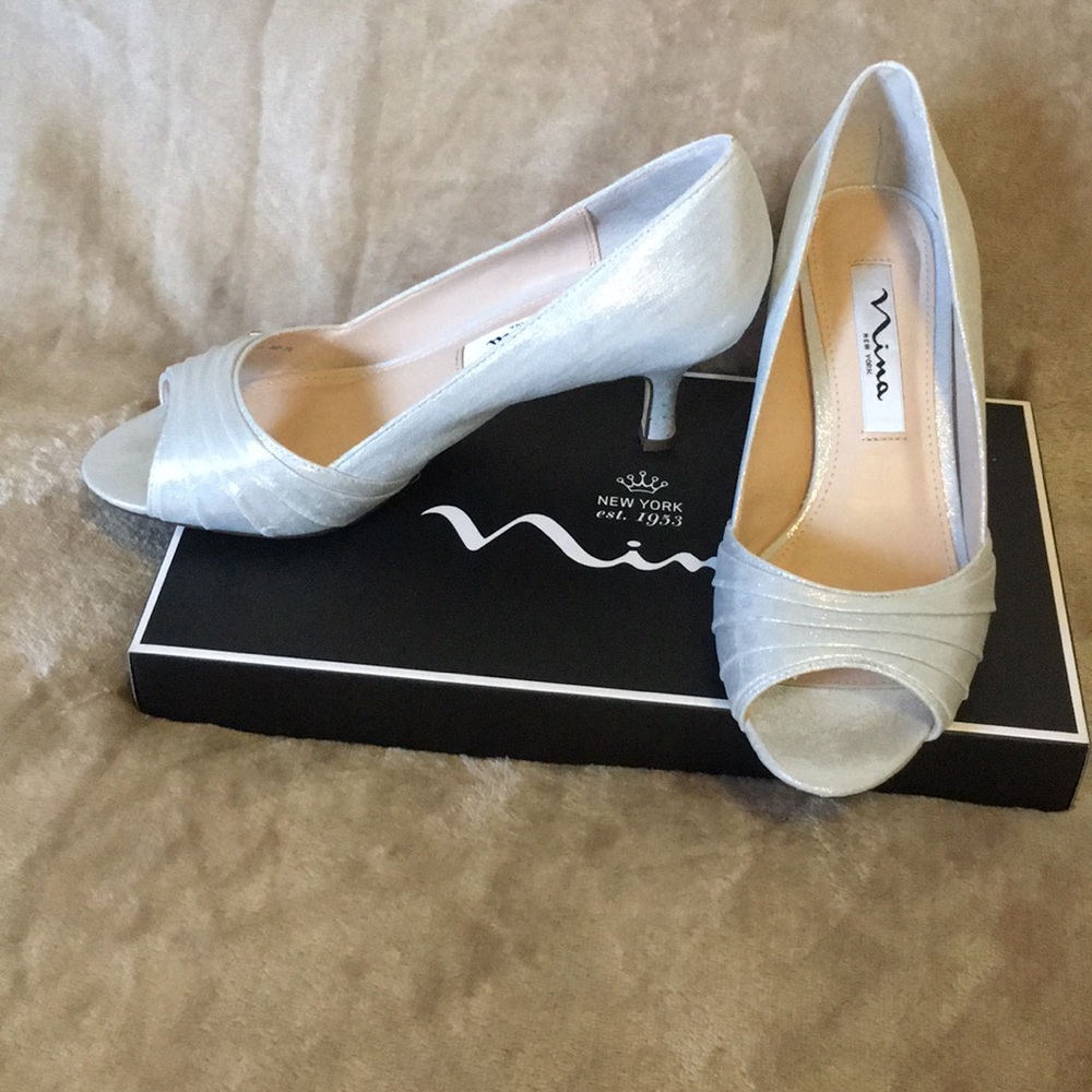 Nina New York Open Toe Pumps